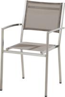 4SO Plaza stapelstoel Mocca - thumbnail