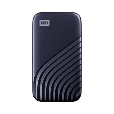 WD My Passport 2 TB Externe SSD harde schijf (2,5 inch) USB-C Blauw WDBAGF0020BBL-WESN