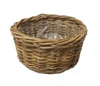 Mand Pot rond d26h12cm Van der Leeden - Van der leeden - thumbnail