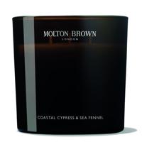 Molton Brown Home Fragrance Coastal Cypress & Sea Fennel Luxury 3 Wick Scented Candle 600gr - thumbnail