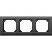 Merten 486314 Afdekking Frame System M Antraciet 1 stuk(s) - thumbnail
