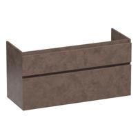 Brauer Delight - Onderkast - 120 cm - met 2 Softclose Lades Greeploos en 1 Sifon Uitsparing - Erosion - thumbnail