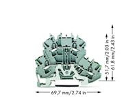 WAGO 2002-2227 Klem 2-etages 50 stuk(s) - thumbnail