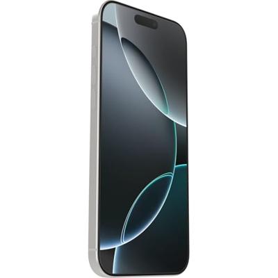 OtterBox Premium Glass-schermbeschermer voor iPhone 16 Pro Max, gehard glas, geavanceerde krasbescherming, overleeft vallen tot 0,9 meter