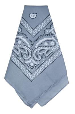 Sjaaltje Grijs Zakdoek Denim