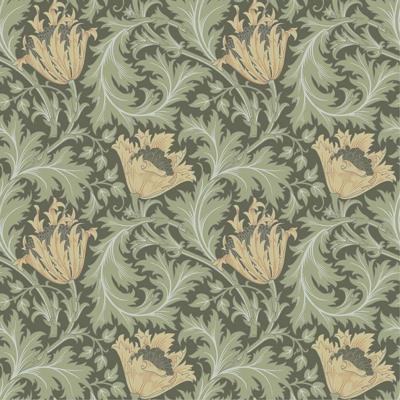 Dutch Wallcoverings Hidden Treasures - Anemone Grn/Geel