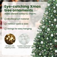 VidaXL Kunstmatig voorverlicht kerstboom met 300 led groen 180 cm pvc - thumbnail