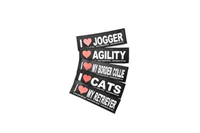 Julius-K9 tekstlabel Security 11 x 3 cm