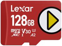 Micro SD kaart met adapter Lexar LMSPLAY128G-BNSNG 128 GB - thumbnail