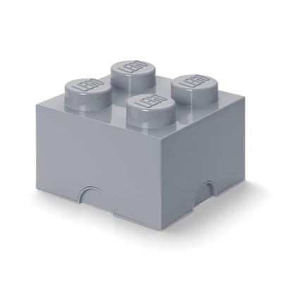 Room Copenhagen LEGO Storage Brick 4 Grijs opbergdoos - thumbnail