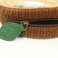 My Neighbor Totoro Coin Purse / Pouch Kurosuke Round Log - thumbnail