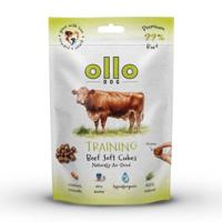 OLLO Air Dried Training Beef Cubes - traktatie voor hond - 80g - thumbnail