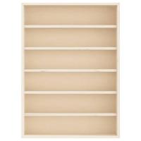Houten verzamelvitrine met 6 planken 40x8,5x55 cm - thumbnail
