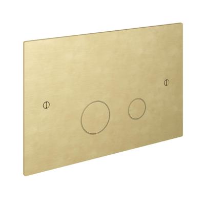 Hotbath Cobber bedieningspaneel voor de Geberit UP320 geborsteld messing