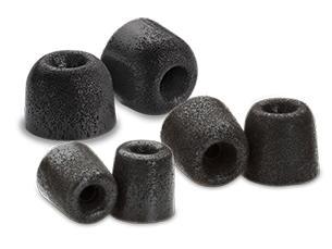 Comply T-100 Isolation 3 oordopjes - Verschillende maten (S/M/L) - Zwart