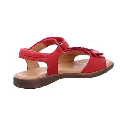 Leren sandalen voor meisjes LORE FLOWERS FRODDO rood
