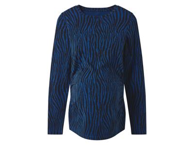esmara Dames zwangerschapsshirt (Blauw, L (44/46))