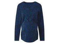 esmara Dames zwangerschapsshirt (Blauw, L (44/46)) - thumbnail