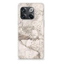 OnePlus 10T | TPU | Siliconen hoesje | Marmer Beige - thumbnail