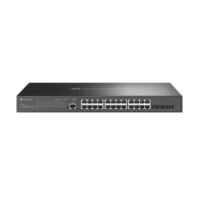 TP-Link TL-SG3428XMP netwerk-switch Managed L2+ Gigabit Ethernet (10/100/1000) Power over Ethernet (PoE) Zwart TP-Link TL-SG3428XMP netwerk-switch Managed L2+ Gigabit Ethernet (10/100/1000) Power over Ethernet (PoE) Zwart