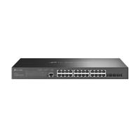 TP-Link TL-SG3428XMP netwerk-switch Managed L2+ Gigabit Ethernet (10/100/1000) Power over Ethernet (PoE) Zwart - thumbnail