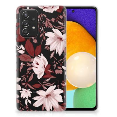 Smartphone hoesje Samsung Galaxy A52 (5G/4G) Watercolor Flowers