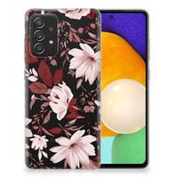 Smartphone hoesje Samsung Galaxy A52 (5G/4G) Watercolor Flowers - thumbnail