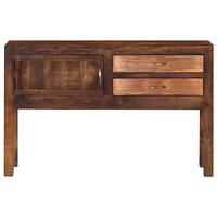 Dressoir 118x30x75 cm massief mangohout - thumbnail