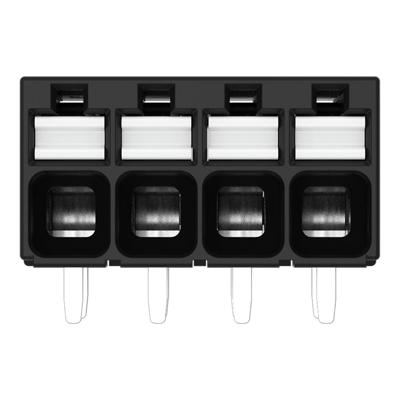 WAGO 2086-1204 Printklem 1.50 mm² Aantal polen 4 Zwart 1 stuk(s)