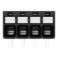 WAGO 2086-1204 Printklem 1.50 mm² Aantal polen 4 Zwart 1 stuk(s) - thumbnail