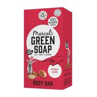 Marcel's Green Soap Shower bar argan & oudh 150 Gram - thumbnail