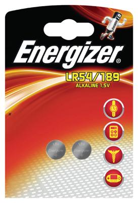Enerdis Energizer alkaline lr54/189 blister 2 stuks