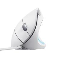 Trust VERTO ERGO Muis Kabelgebonden Optisch Wit 6 Toetsen 1600 dpi Ergonomisch - thumbnail
