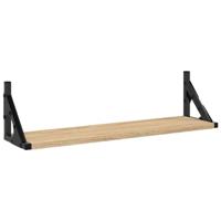 Wandschappen 2 st 60x15x15,5 cm sonoma eikenkleurig - thumbnail
