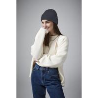 Beechfield CB50 Organic Cotton Beanie - Graphite Grey - One Size - thumbnail