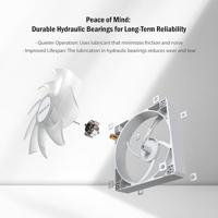 Montech GF120 PWM ARGB 3-Pack 120mm Wit - thumbnail