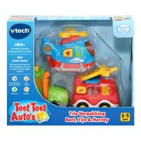 Vtech toet toet auto's bart tijn en harvey 3 in 1 set - thumbnail