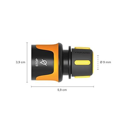 Fiskars Slangkoppeling, 9 mm (3/8'') STOP - 1027078