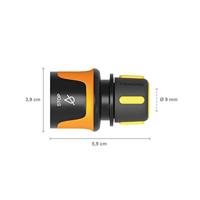 Fiskars Slangkoppeling, 9 mm (3/8&apos;&apos;) STOP - 1027078 - thumbnail