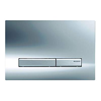 Geberit Sigma 50 bedieningspaneel glans chroom voor Sigma reservoirs 8cm (UP720) en 12cm (UP320)