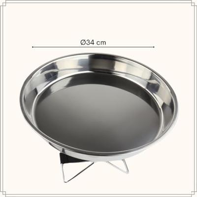 OTIX Oesterbord Oesterset met Oestermes Inklaptafel en Schaal Kreef...