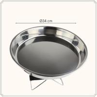 OTIX Oesterbord Oesterset met Oestermes Inklaptafel en Schaal Kreef... - thumbnail