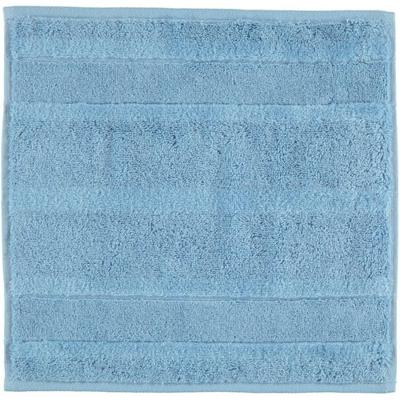 Cawö Cawö Noblesse2 Uni Gezichtsdoekje 30x30 Sky