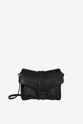 Jerome Dreyfuss crossbody Harry S 47HARRYSCH goatskin noir graine