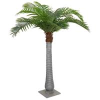 Kunstpalmboom 15 blaadjes 200 cm groen - thumbnail