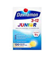 Davitamon Junior 3+ KauwVitamines Banaan 120st - thumbnail