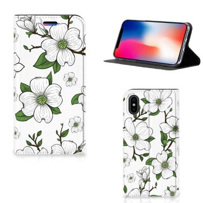 Apple iPhone X | Xs Smart Cover Dogwood Flowers Apple iPhone X | Xs Smart Cover Dogwood Flowers