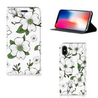 Apple iPhone X | Xs Smart Cover Dogwood Flowers - thumbnail