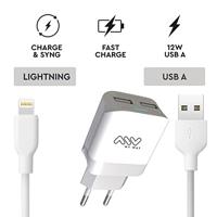 Oplader Myway Wit - thumbnail