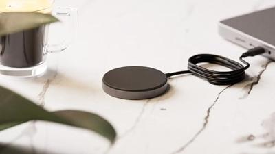 ZENS Aluminium Series Wireless Charger Pro 1 ZESC17B/00 Inductie lader Zwart - thumbnail